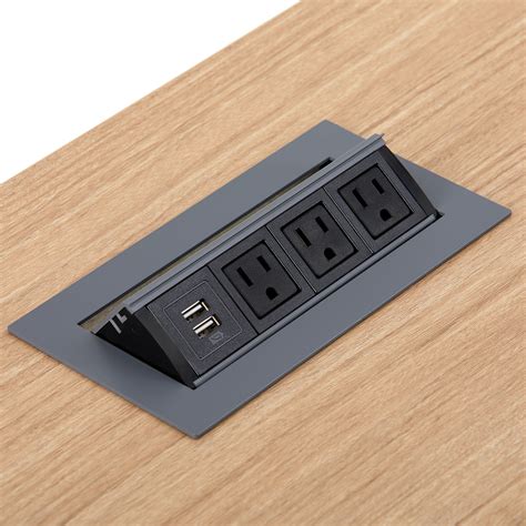 electrical table box|power outlet for conference tables.